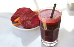 Beet Carrot and Coconut Drink