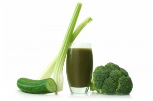 Broccoli Celery Cucumber and Fig Smoothie