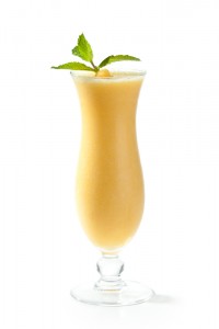 Easy Almond Papaya Protein Shake with Sunflower Seed