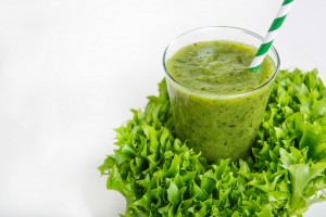 Easy Kale Guava Kiwi and Coconut Smoothie