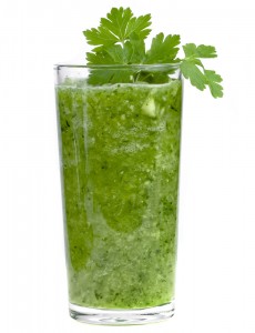 Watercress Celery Cucumber and Pinepple Smoothie